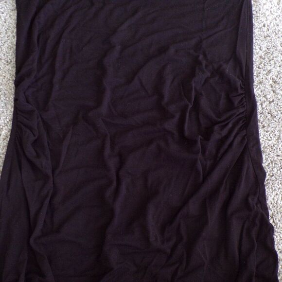 Seraphine black ruched dress S - Picture 4 of 8